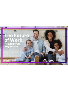 The Future Of Work: Productive Anywhere - Accenture