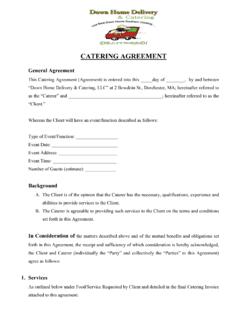 DHDC CATERING CONTRACT-3
