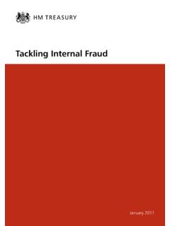 Tackling internal fraud - UK Government Web Archive