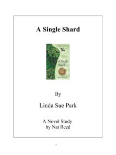 A Single Shard - Novel Studies