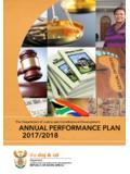 ANNUAL PERFORMANCE PLAN 2018/2019 - Justice Home