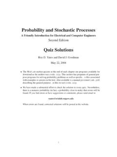 Probability and Stochastic Processes - 公告