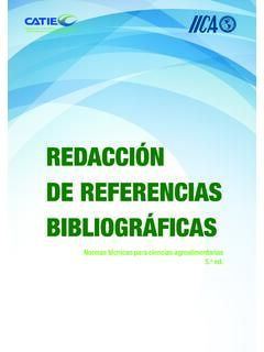 REDACCI&#211;N DE REFERENCIAS BIBLIOGR&#193;FICAS