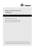 Vanguard 500 Index Fund Prospectus