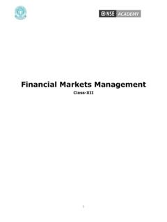 Financial Markets Management - Academics