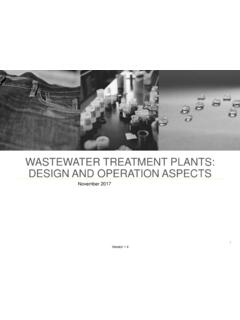 WASTEWATER TREATMENT PLANTS: DESIGN AND …