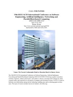 19th IEEE/ACIS International Conference on Software ...