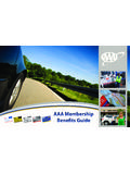 AAA Membership Bene ts Guide - 24-Hour Roadside Assistance