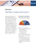Hewitt Point of View: What Makes a Company a Best ... - Aon