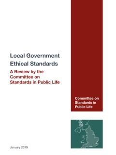 Local Government Ethical Standards January 2019