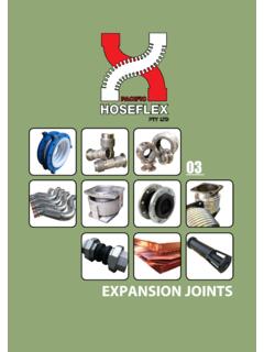 Expansion Joints - Pacific Hoseflex Pacific Hoseflex