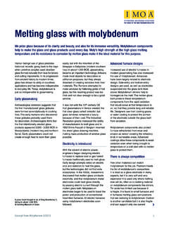 Melting glass with molybdenum - imoa.info