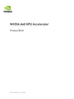 NVIDIA A40 GPU Accelerator