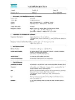 Material Safety Data Sheet - America West Drilling …