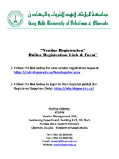 Vendor Registration Online Registration Link &amp; Form