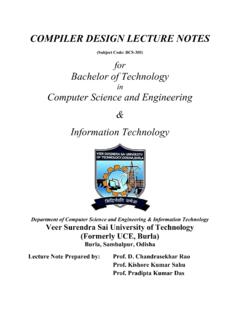 (Subject Code: BCS-305) for Bachelor of Technology