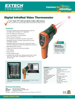 VIR50 - Digital InfraRed Video Thermometer