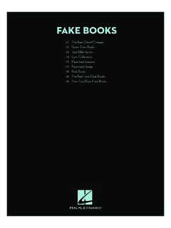 fake books - Hal Leonard Online