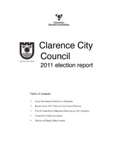 Clarence City Council - tec.tas.gov.au