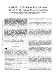 MSRF-Net: A Multi-Scale Residual Fusion Network ... - arXiv