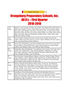 Orangeburg Preparatory Schools, Inc.