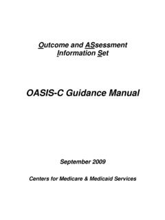 OASIS-C Guidance Manual - Fazzi Associates