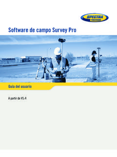 Software de campo Survey Pro - Mecinca