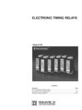 ELECTRONIC TIMING RELAYS - Steven Engineering
