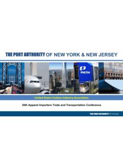 THE PORT AUTHORITY OF NEW YORK &amp; NEW JERSEY