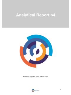 Analytical Report 4: Open Data in Cities