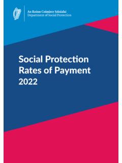 Social Protection Rates of Payment