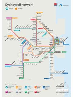 Sydney Rail Network Map - Home | transportnsw.info