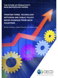 FRONTIER FIRMS, TECHNOLOGY DIFFUSION AND PUBLIC …