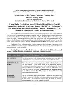 Nyree Belton v. GE Capital Consumer Lending, Inc., a/k/a ...