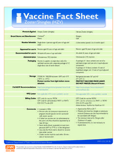 Vaccine Fact Sheet - EZIZ
