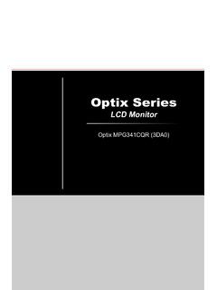 Optix Series - download.msi.com