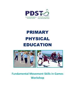 PRIMARY PHYSICAL EDUCATION - PDST
