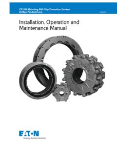 Installation, Operation and Maintenance Manual - eaton.com