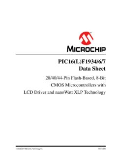 PIC16(L)F1934/6/7 Data Sheet - Microchip Technology