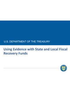 Using Evidence with State and Local Fiscal Recovery Funds