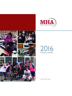 ANNUAL REPORT - MHA Inc.