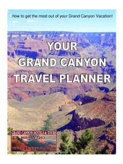 How to get the most out of your Grand Canyon Vacation!