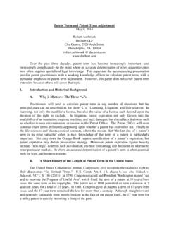 Patent Term and Patent Term Adjustment - Oppedahl