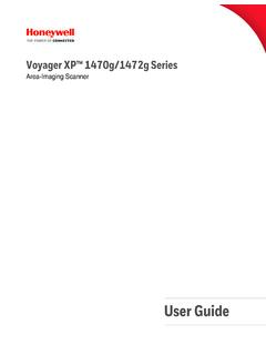 Voyager XP™ 1470g/1472g Series