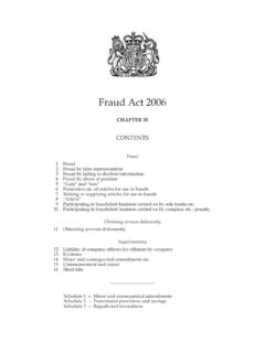 Fraud Act 2006 - Legislation.gov.uk