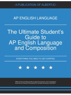 The Ultimate Student’s Guide to AP English Language and ...