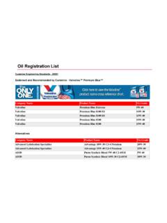 Oil Registration List - LubritecInc.com