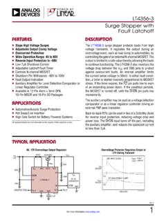 LT4356-3 (Rev. D) - Analog Devices