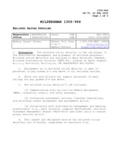 MILPERSMAN 1306-966 ENLISTED RATING DETAILER