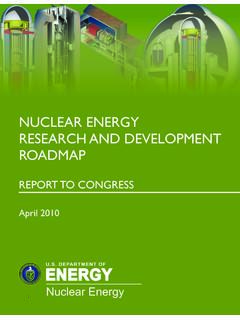 NUCLEAR ENERGY RESEARCH AND DEVELOPMENT ROADMAP